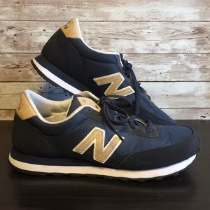 New Balance Mens 501 Blue Classic Running Shoes